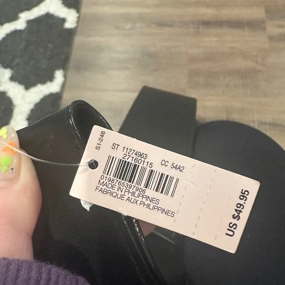 Victoria's Secret NWT Large Bow Hobo Shoulder Bag Black Chic Coquette Vegan - Picture 4 of 6